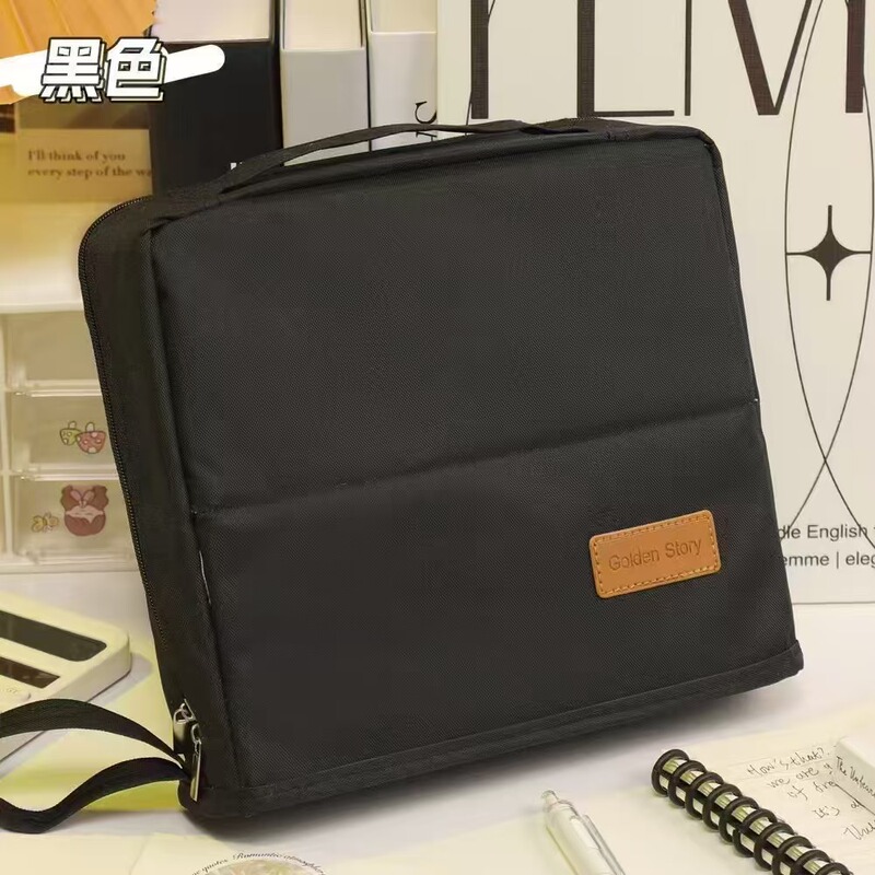 新しい大容量のシンプルな鉛筆バッグ、見栄えの良い日本の大きな開口部の文具箱、学生のシンプルな鉛筆バッグ、ポータブル|undefined