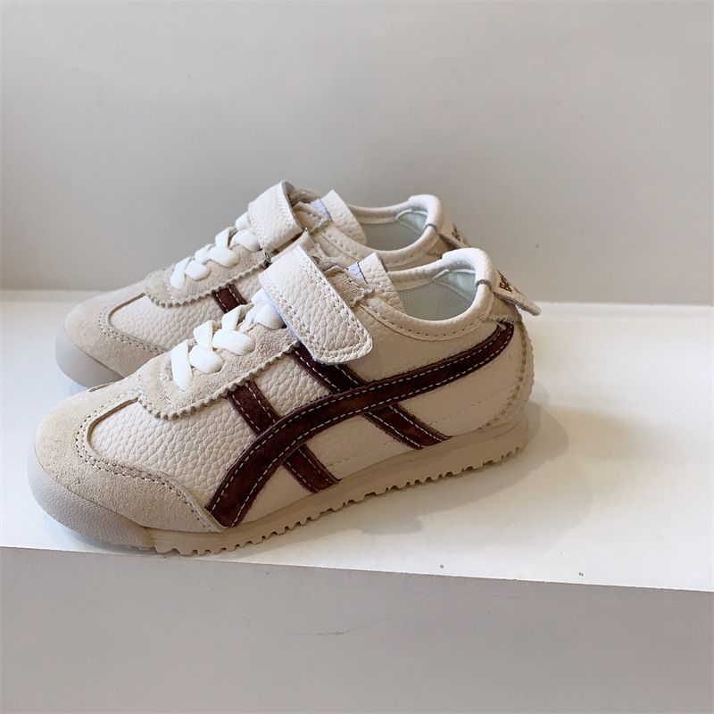 Koreaanse versie van Forrest Gump-schoenen voor kindersportschoenen voor dames in de herfst van 2023, nieuwe kleine witte schoenen voor meisjes_voghion.com