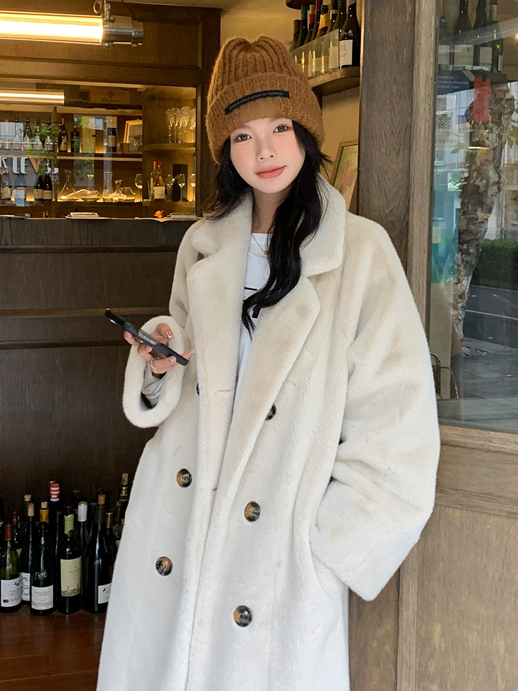 Winter velvet long coat, maxi length, oversize, increased thickness