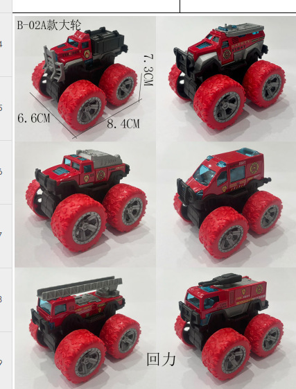 国境を越えた合金製車の漫画風Q版、子供向けのお菓子型ミニカー、プルバック式慣性玩具、ガチャガチャ、卸売|undefined