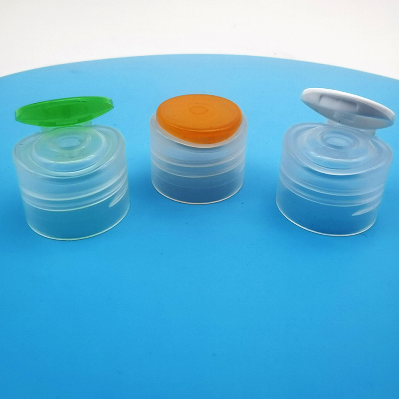 Nuevo producto 24 dientes bicolor tapa de flip champú botella de loción de baño 24 dientes tapa de flip internacional exclusiva image 1