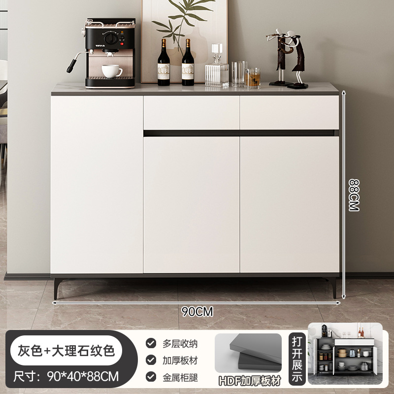 Gabinete de comedor sala de té armario de almacenamiento armario de almacenamiento contra la pared armario de vino integral sala de estar armario de pared cafetera armario de almacenamiento