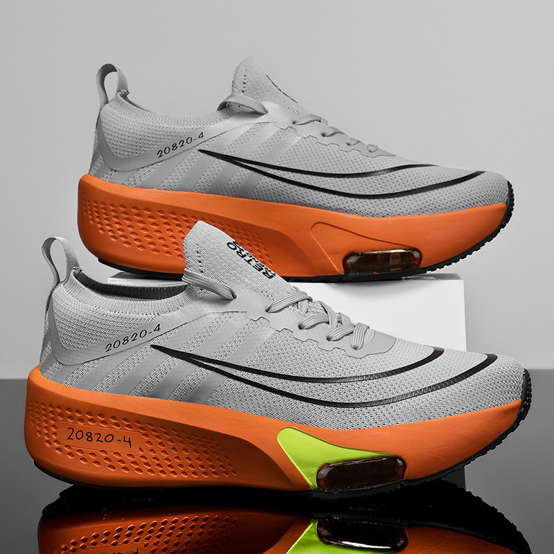 Alpha 3 Breaks the 2-Barrier Couple's Cushioning Running Shoes, Men's Forefoot Air-Cushioned Sneakers, Women's Trendy Fly-Knit Mesh Sneakers in Stock Alpha 3 Breaks the 2-Barrier Couple's Cushioning Running Shoes, Men's Forefoot Air-Cushioned Sneakers, Women's Trendy Fly-Knit Mesh Sneakers in Stock