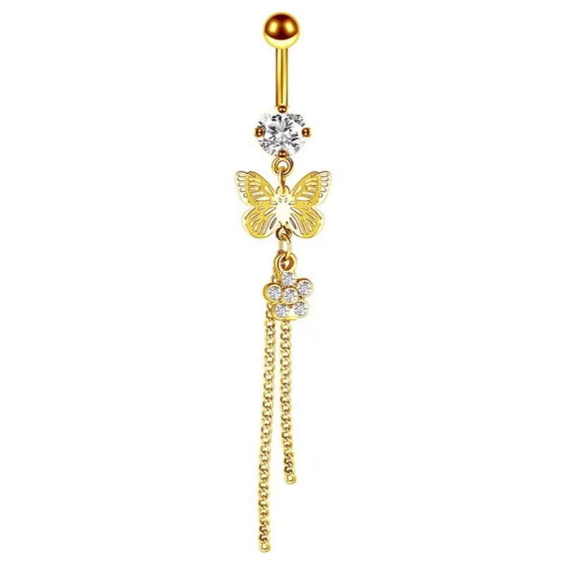 Labret piercing jewelry detail image