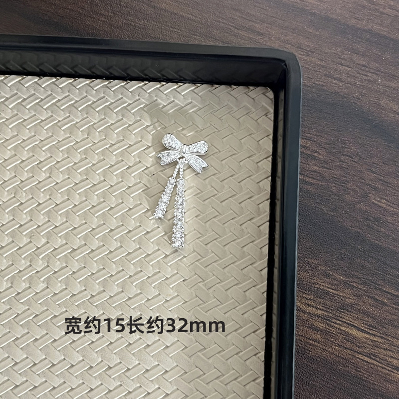 水晶DIY 亮银色控 百搭个性水晶手串隔片隔珠提溜吊坠配件|undefined