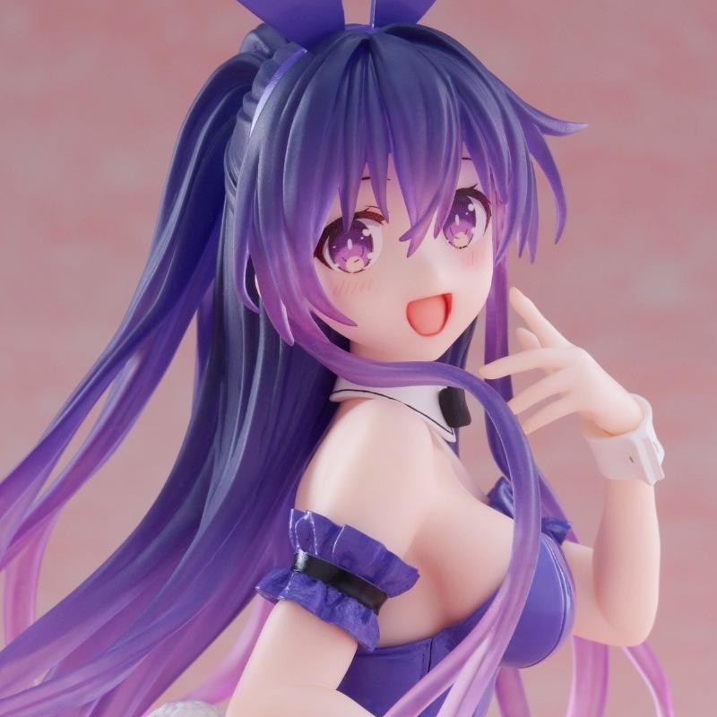 デート・ア・ライブ バニーガール 夜刀神十香 跪いている美少女 アニメ フィギュア モデル オーナメント シーン|undefined