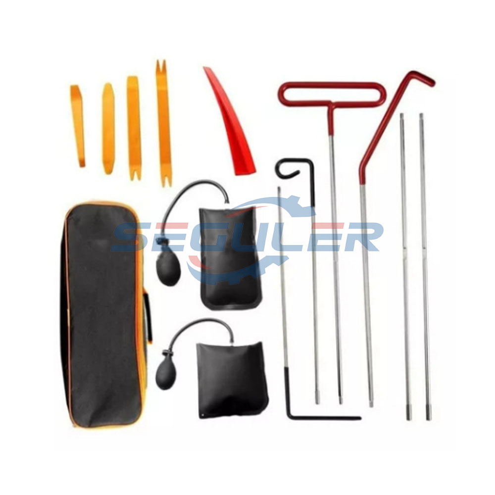 汽车工具套件 带无损伤空气楔形泵袋 不锈钢长距离工具