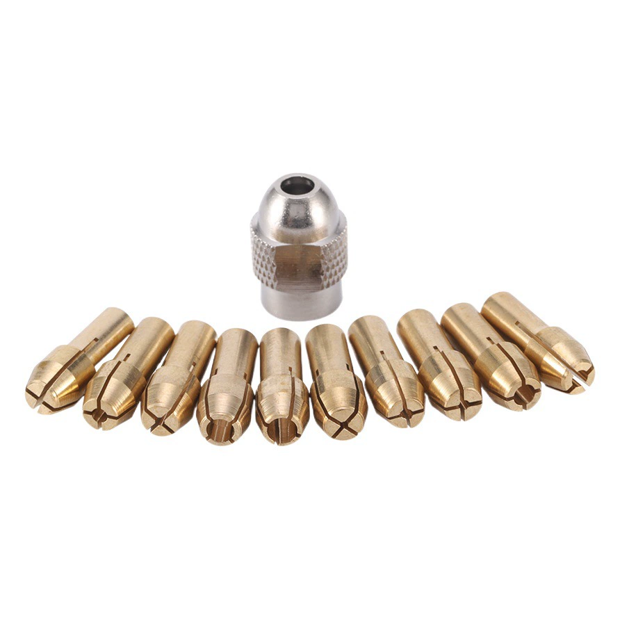 Фабрика прямых продаж электрошлифовальные головки 4,8/4,3 хвостового диаметра медный зажим электрический шлифовальный патрон небольшой моторный патрон