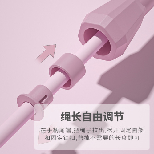 Factory direct sales children's skipping rope, primary school students' high school entrance examination fitness special pen handle, professional racing skipping wholesale