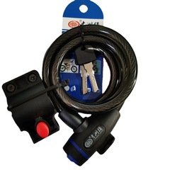 Bold mountain bike 5103, 5108 Jizhou lock, bicycle wire lock ring lock, bicycle lock, electric bicycle lock