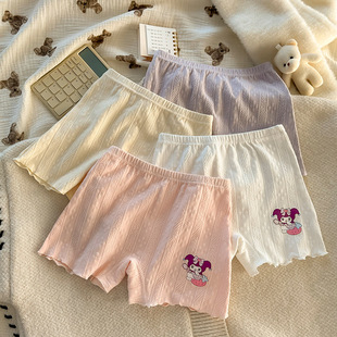 Pure Cotton Girls' Underwear Leggings Summer Two-In-One Student Anti-Exposure Baby Little Girl Middle and Large Children Safety Pants