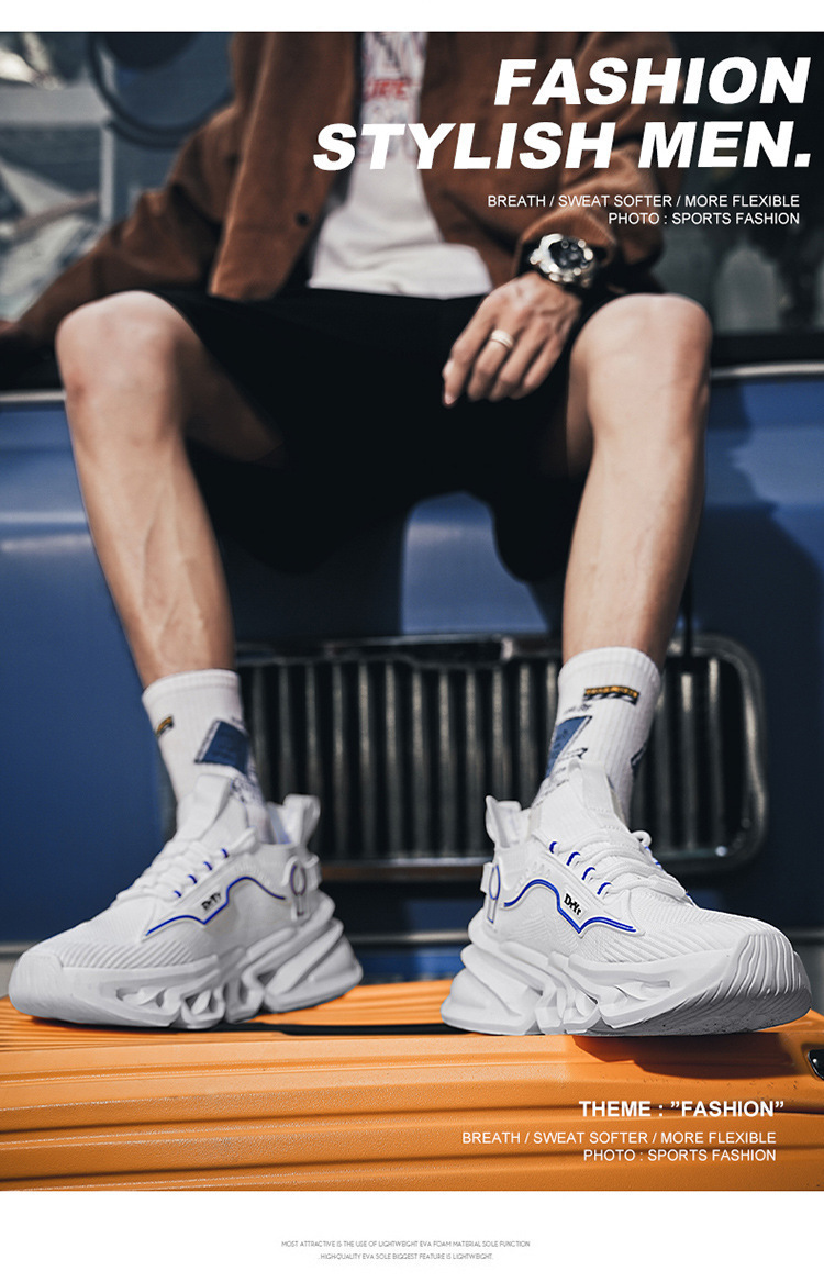 Men Athletic Shoes Basketball Shoes Walking Shoes Sneakers Mesh Synthetic Arch Support Durable Sneakers Footwear_voghion.com