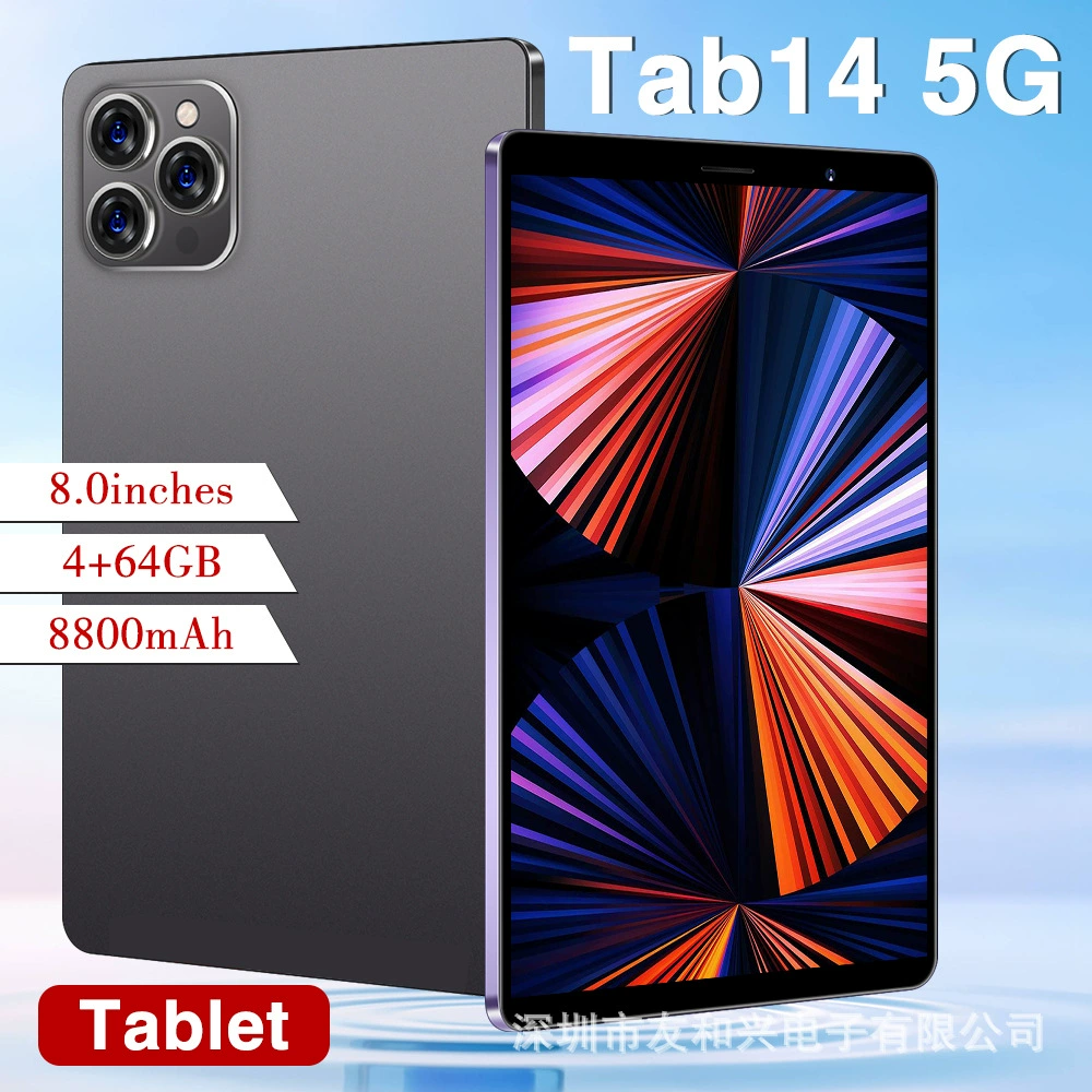 Планшет-мультяшный ноутбук, 2023, 8 дюймов, 3G, Android