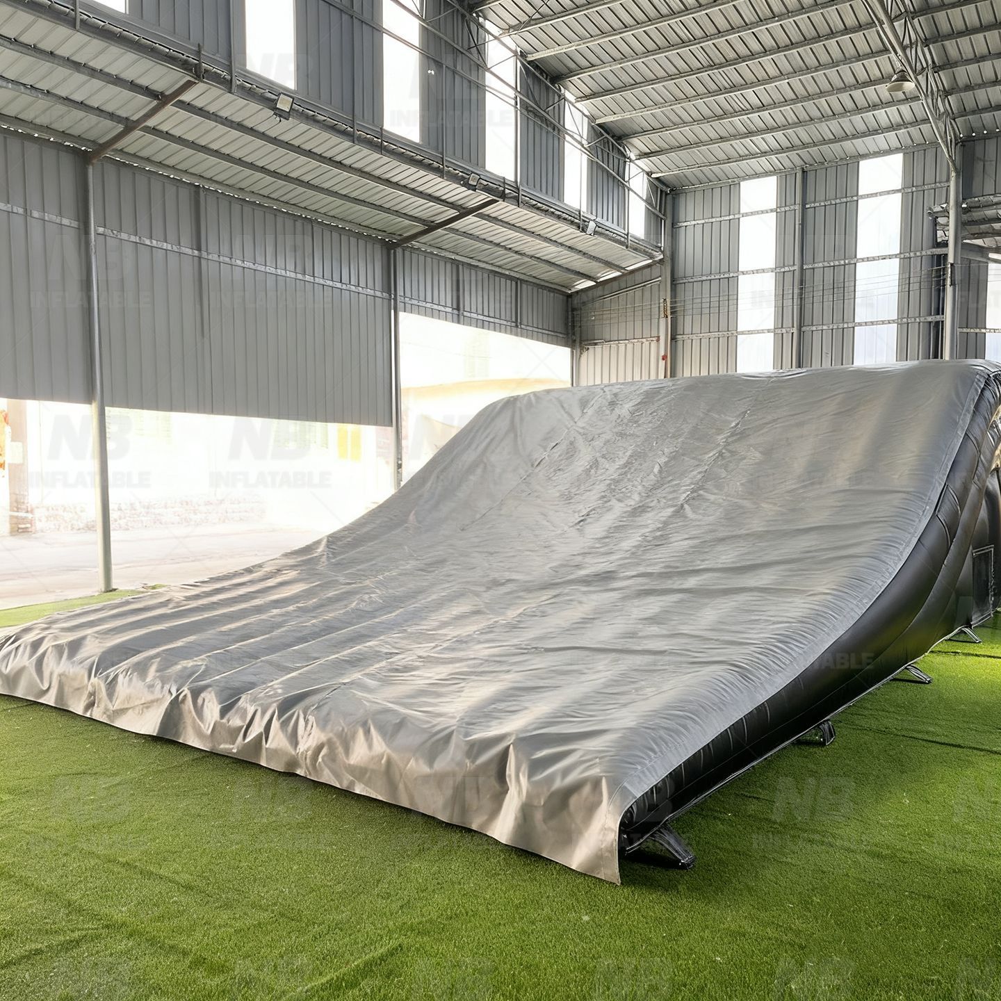 Cojín de seguridad inflable para bicicleta deportiva extrema motocicleta patrón de cross-country entrenamiento al aire libre cojín de aterrizaje de bicicleta