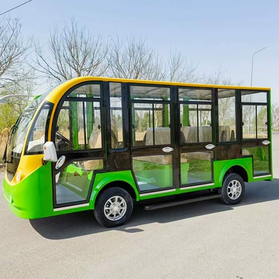 Electric Sightseeing Car, 11-Seater Enclosed Elektrikli qolf avtomobilləri