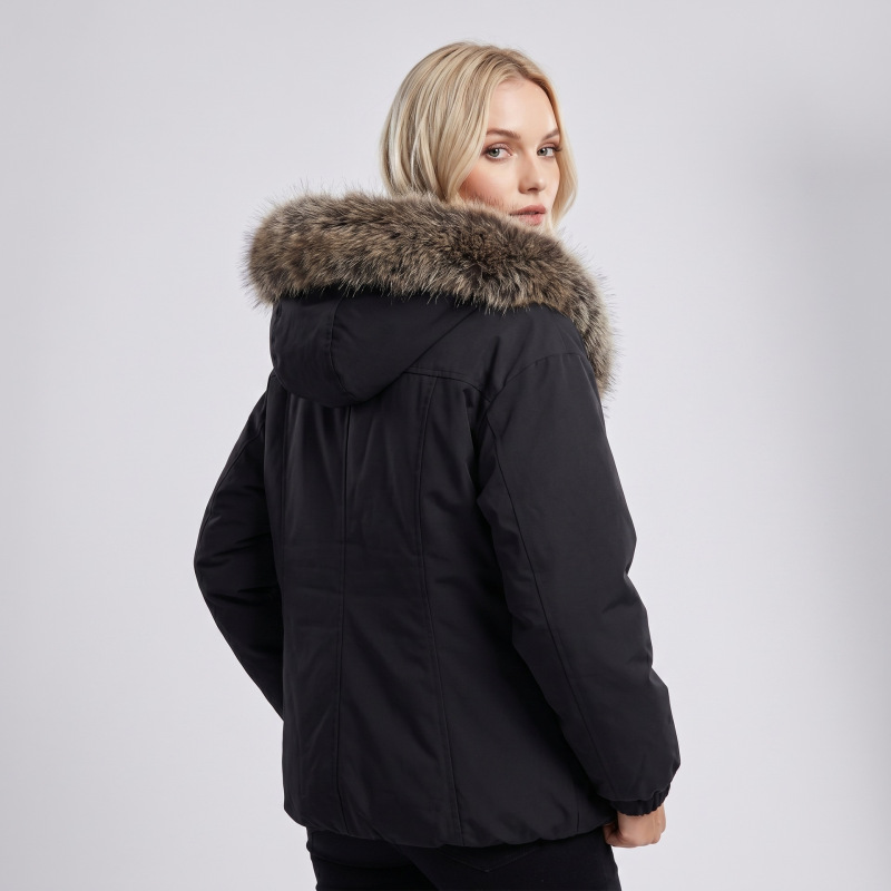 2026 New Model Cross-Border Exclusive New Chinese-Style Buttoned Eco-Friendly Faux Fur Coat for Women, Autumn and Winter Fashion Warm Jacket