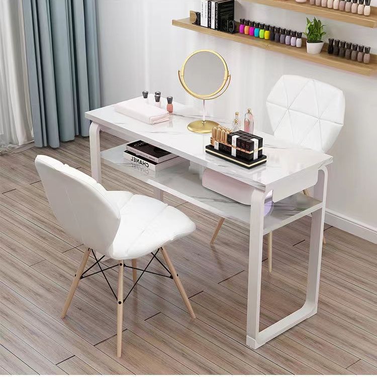 흰색 다리 + 모조 흰색 대리석