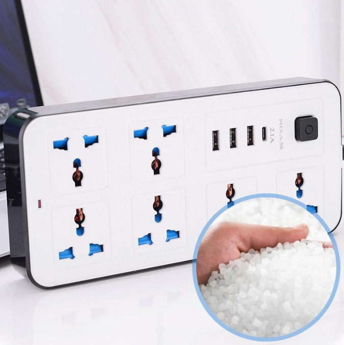 Nuevo orificio transfronterizo con conector USB, panel de conector de línea de ingreso doméstico, interruptor poroso con conector de cable de extensión