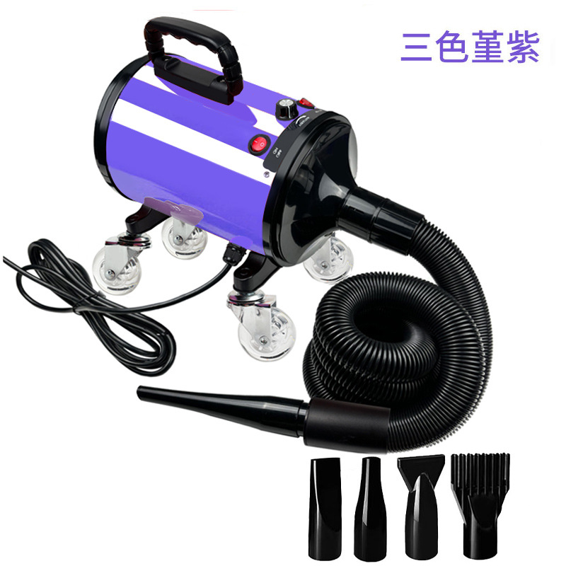 보라색 물 송풍기 C4 휠 - 5m 튜브