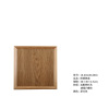 Custom 300 black walnut diagonal dial Japanese -style wooden tray hotel Western food fruit snack wooden pallet high value