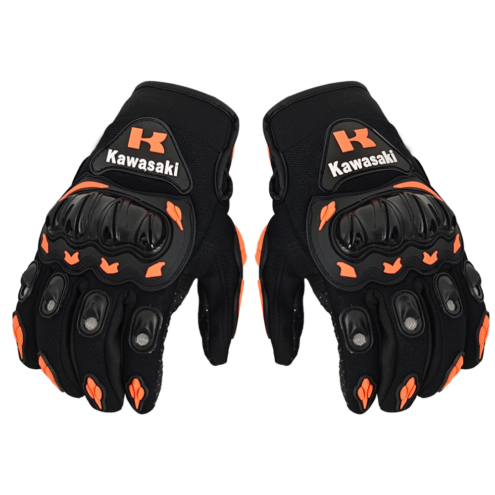 Guantes de Motociclismo de Dedo Completo de Poliéster, Protector y Delgado, para Ciclismo image 3
