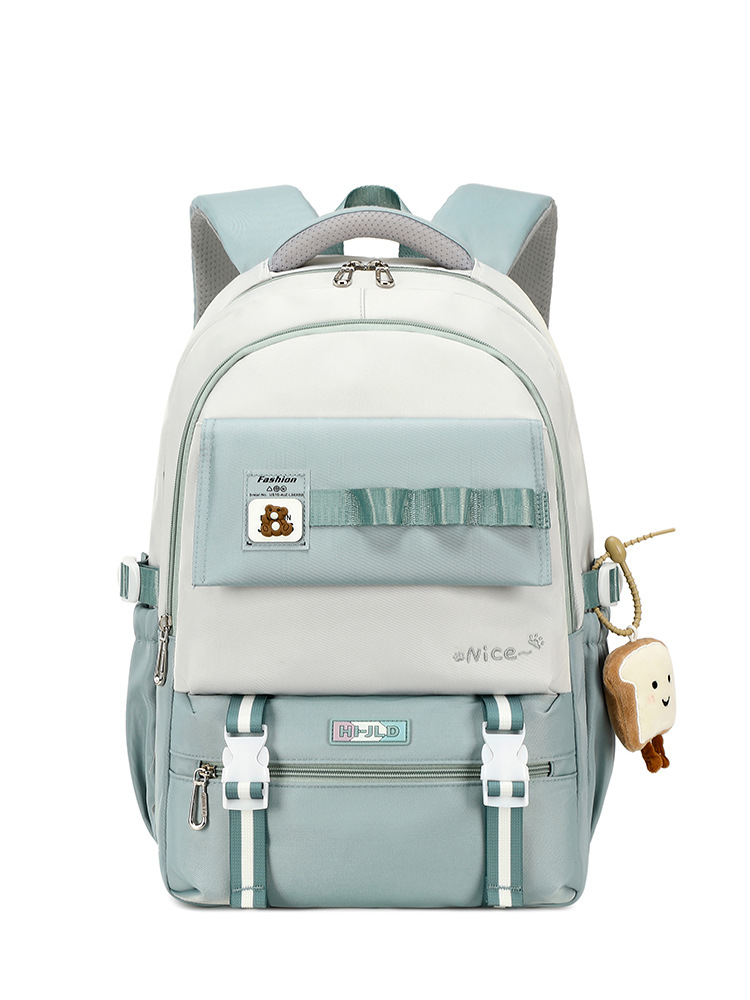 Mochila Jiang Lida de alta calidad para estudiantes de secundaria, estilo moderno, para chicas universitarias, simple, de gran capacidad, venta al por mayor