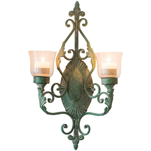 Middle Eastern retro light luxury decorations, decorative lamps, candlesticks, wall pendants, metal handicraft pendants, worship shrines
