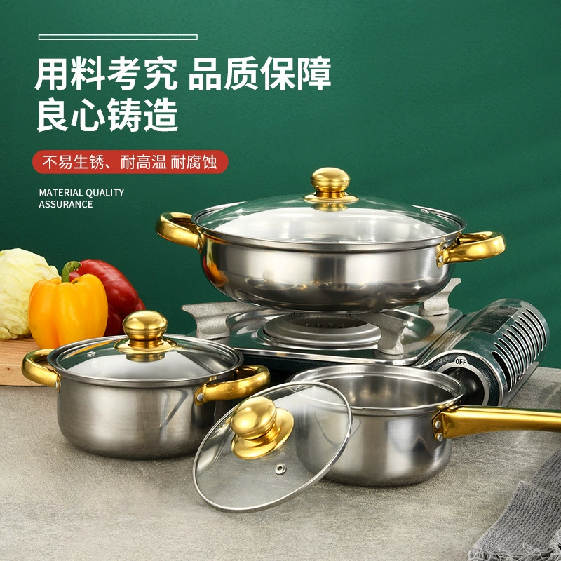 Трансграничный набор из нержавеющей стали из трех частей