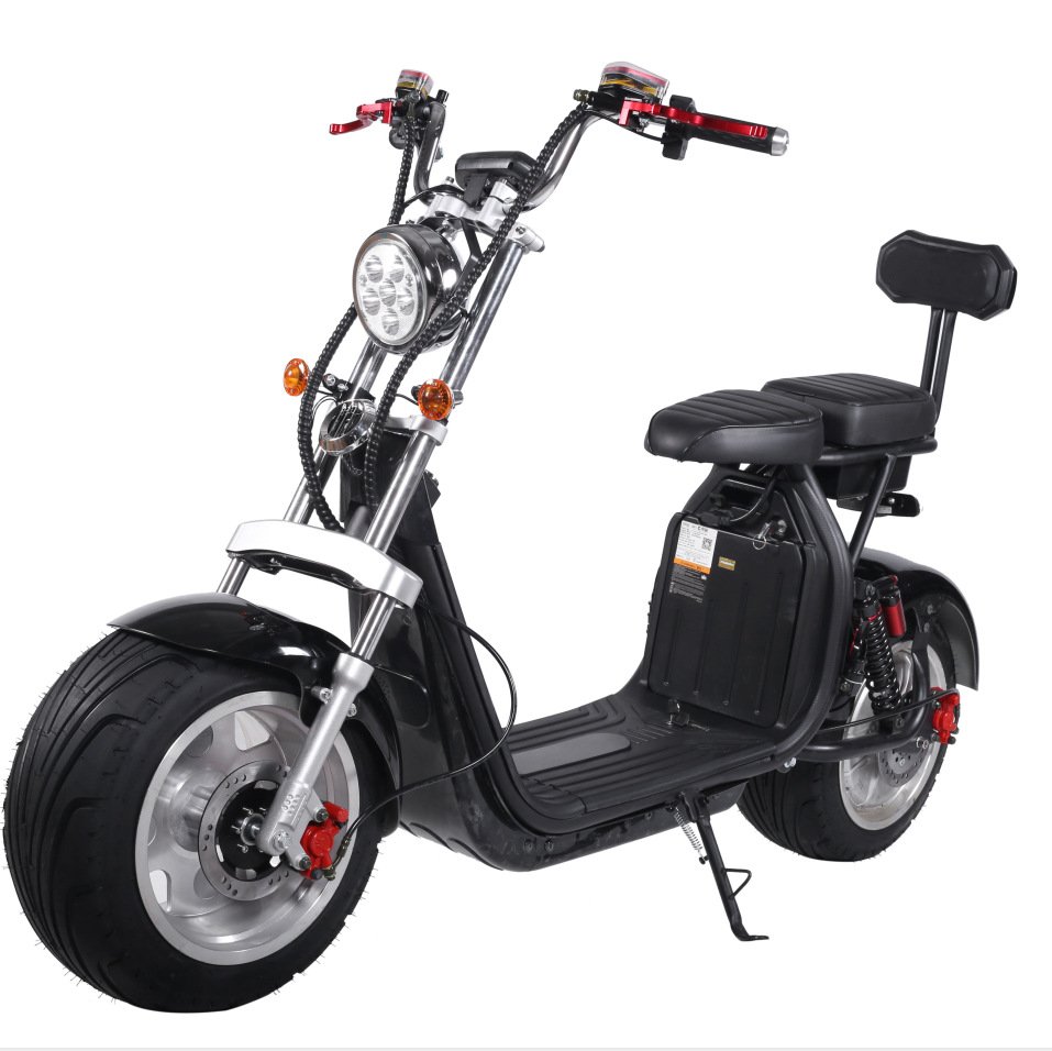 Cool Ji X11PLUS Harley eléctrico de doble varilla, batería desmontable, motocicleta eléctrica de Harley