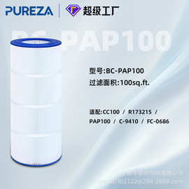 碧纯泳池替换芯OEM泳池水过滤器儿童充气游泳池SPA滤芯BC-PAP100