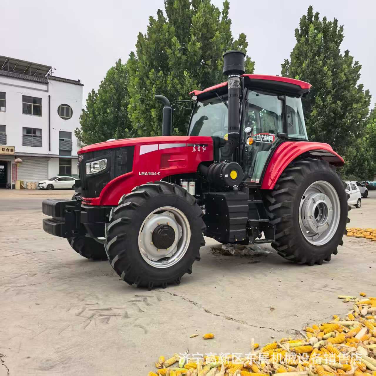 热销四驱农用四轮拖拉机 旋耕犁地开荒四驱农用车 高配东方红拖拉