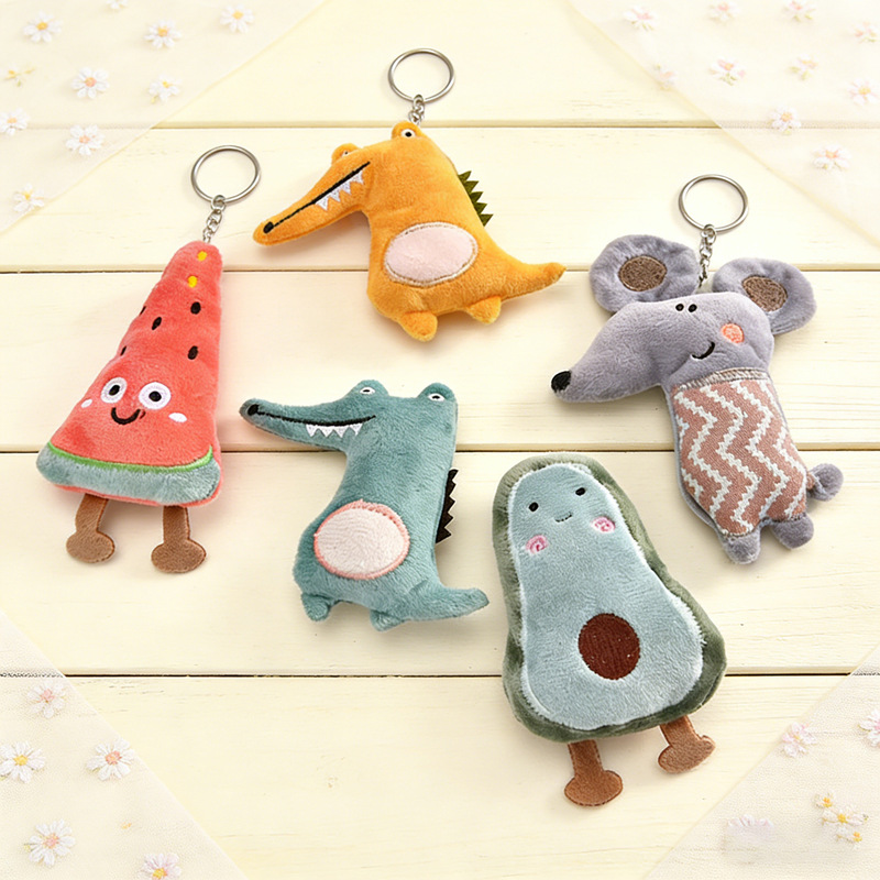 Crocodile Embroidery Stuffed Plush Brooch Decoration Small Accessory Plush Pendant DIY Accessory Parts Crocodile Embroidery Stuffed Plush Brooch Decoration Small Accessory Plush Pendant DIY Accessory Parts