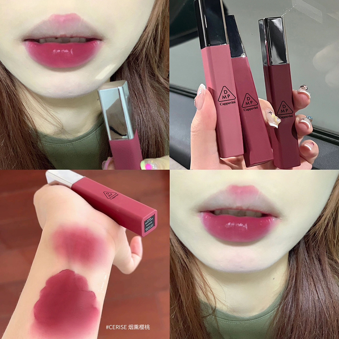 Cappuvini nube Velvet Lip Glaze terciopelo mate lápiz labial brillo de labios mate maquillaje de barro de labios maquillaje de belleza transfronteriza