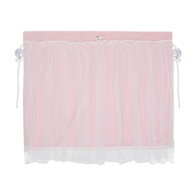 Car Window Sunshade Curtain, In-Car Car curtains - no-decoration-1-piece-pack-pink-suction-cup-style