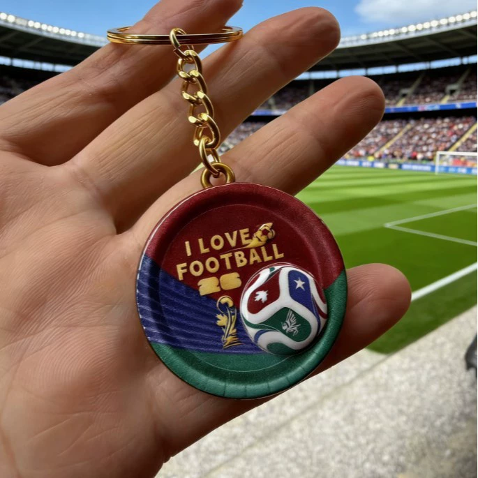 Creative keychain, enamel, souvenir, Birthday gift