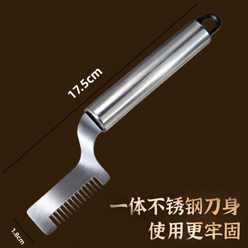 Cortador de Cebolla en Tiras de Acero Inoxidable 201 Multifuncional para Cocina