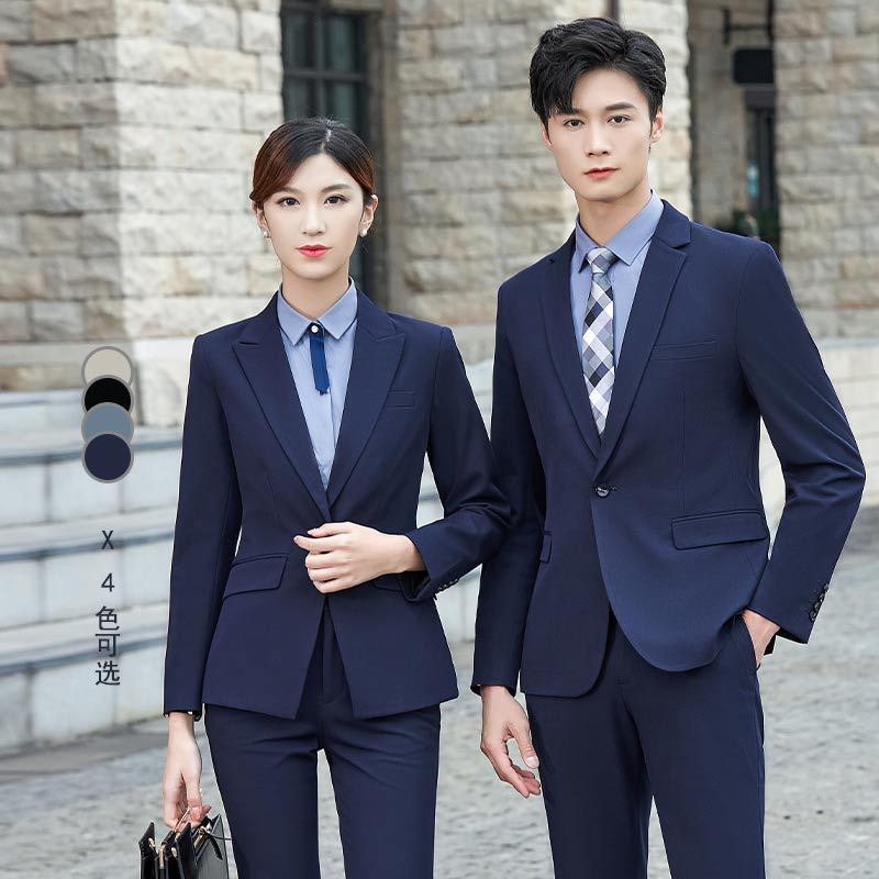 TB6880 남녀 정장, 전문직 의상, 변호사 교육 보조원, 사무직, 직장 스타일, 사계절 작업복