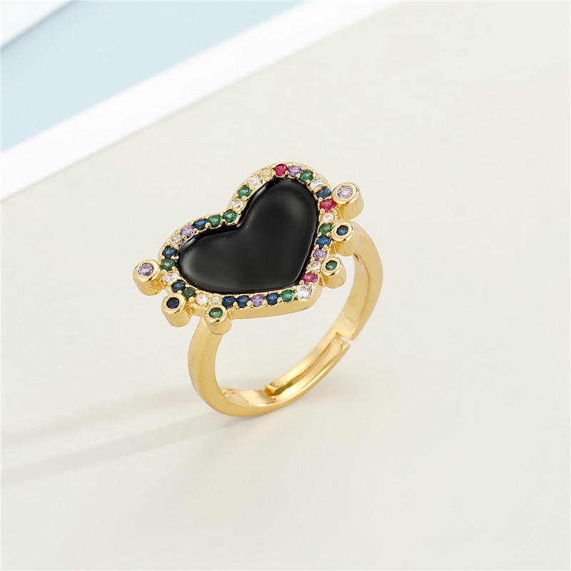 Fashion Creative Devil's Eye Open Ring display picture 5