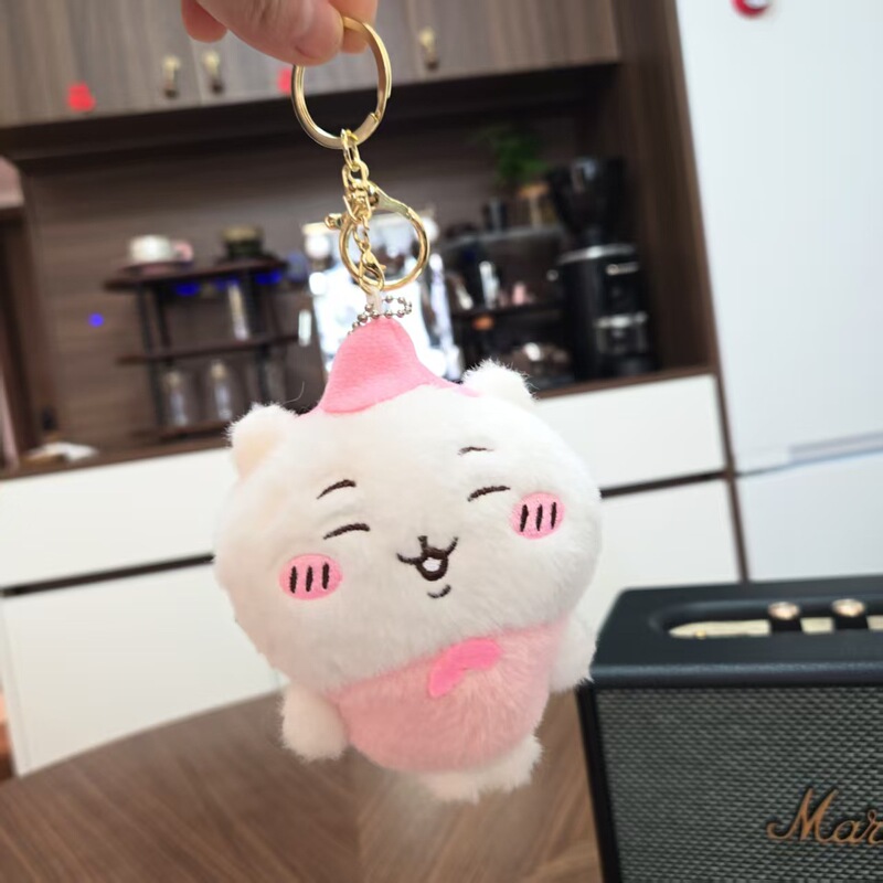 クロスボーダーかわいい自虐花妖精ちいかわ人形漫画ペンダント小物ぬいぐるみキーホルダー人形|undefined