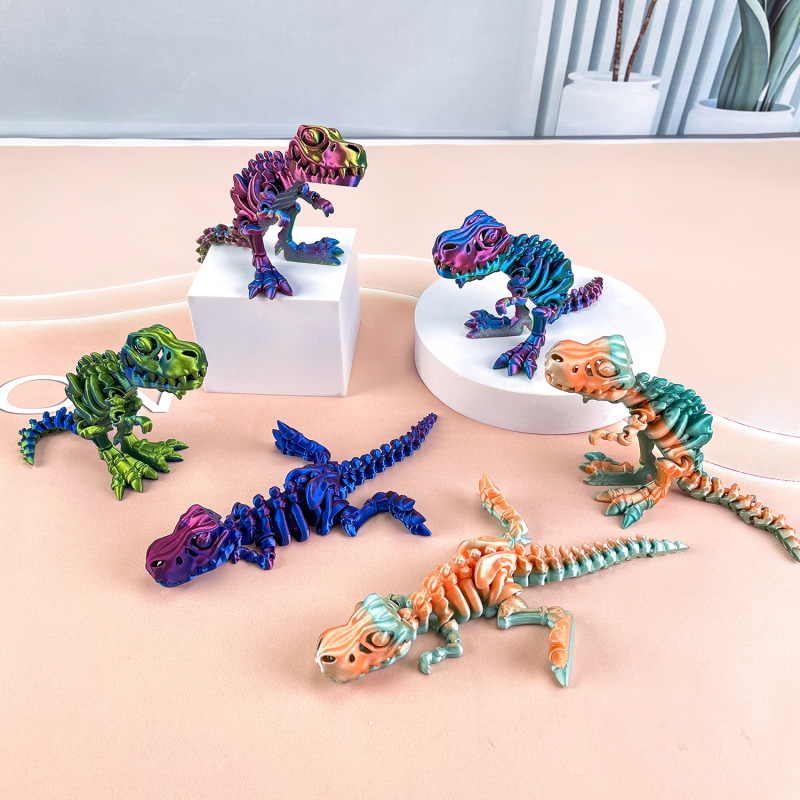 3Dプリント龍動物蛇置物関節活動可能八爪魚模型中国龍プラスチック工芸品卸売り|undefined