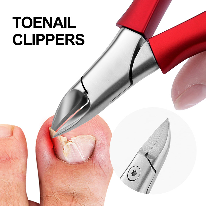 Chicknose pliers stainless steel nail clippers set inlay methidine LOGO pedicure nail groove pliers beauty nail clippers tool inflammation