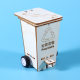 Science and Technology Experiment Scientific small invention environmental protection handmade small production flip trash can Primary School student diy material teaching aids