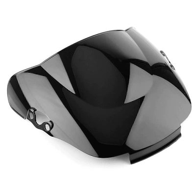 Suitable for Honda Ho Cbr600 F2 91-94 Modified Motorcycle Front Windshield Windshield Windshield (Motorcycle front windshield) - smoky-black
