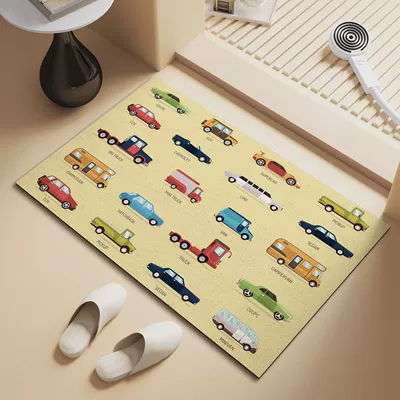 Household Diatomaceous Earth Floor Mat: Avtomobil döşəmə paspasları