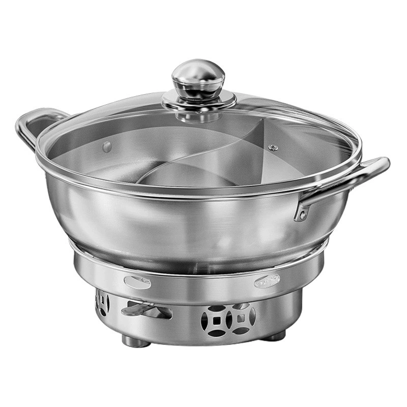 Твердая спиртовая плита Маленький горячий горшок Коммерческий бытовой сухой горшок Открытый Портативный Специальный маленький горшок Лампа Плита