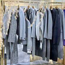 冬季羊绒大衣外套商场撤柜女装尾货批发专柜一线品牌货源直播实体