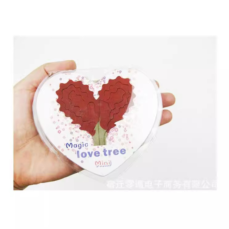 Árbol de papel floración árbol de amor cristalización Árbol mágico árbol de Navidad juguete Regalo de Cumpleaños de los niños juguete creativo