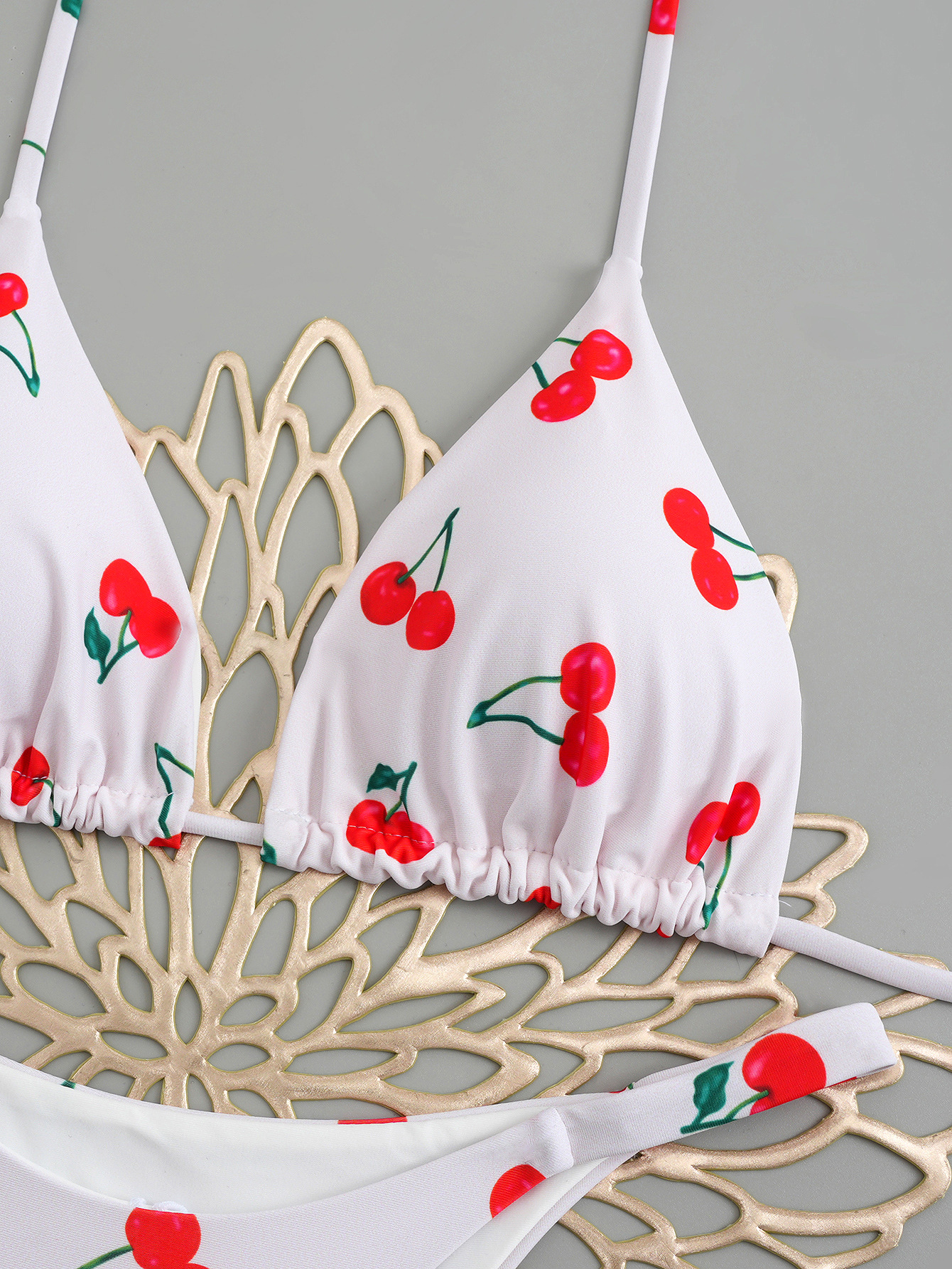 Set bikini sexy con allacciatura per donna costume due pezzi_voghion.com