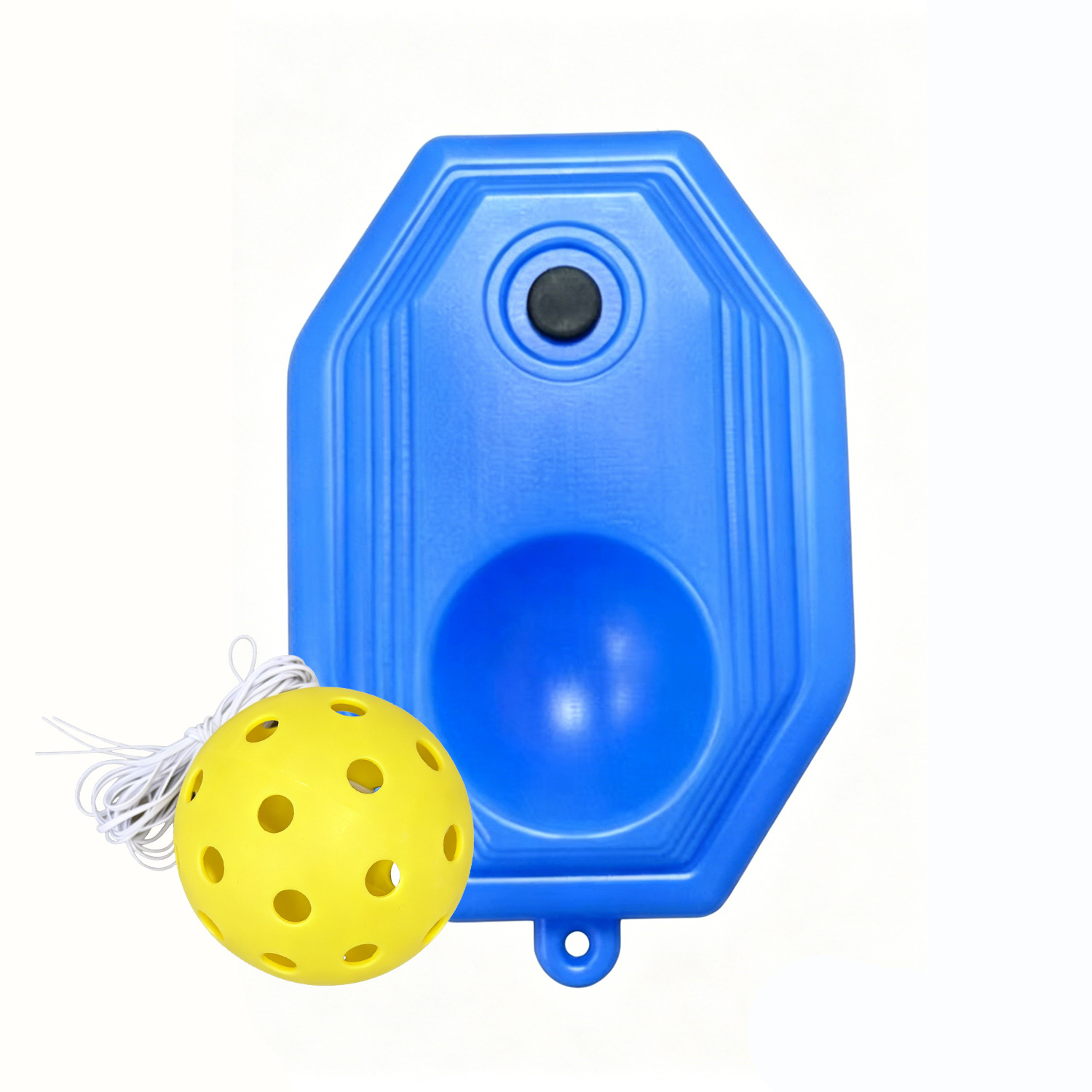 Pickleball Training Device with 40 Holes for Beginners, Portable Pickleball Practice Ball with 40 Holes