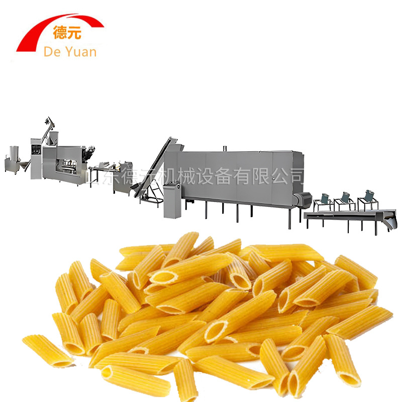 extrusora de tornillo único extrusora de macarrón automática de macarrón para línea de producción de pasta grande